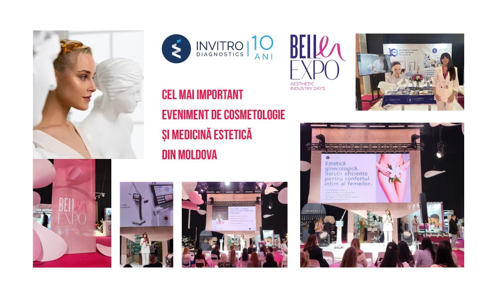 Invitro Diagnostics, partner of the most important cosmetology and aesthetic medicine event in Moldova