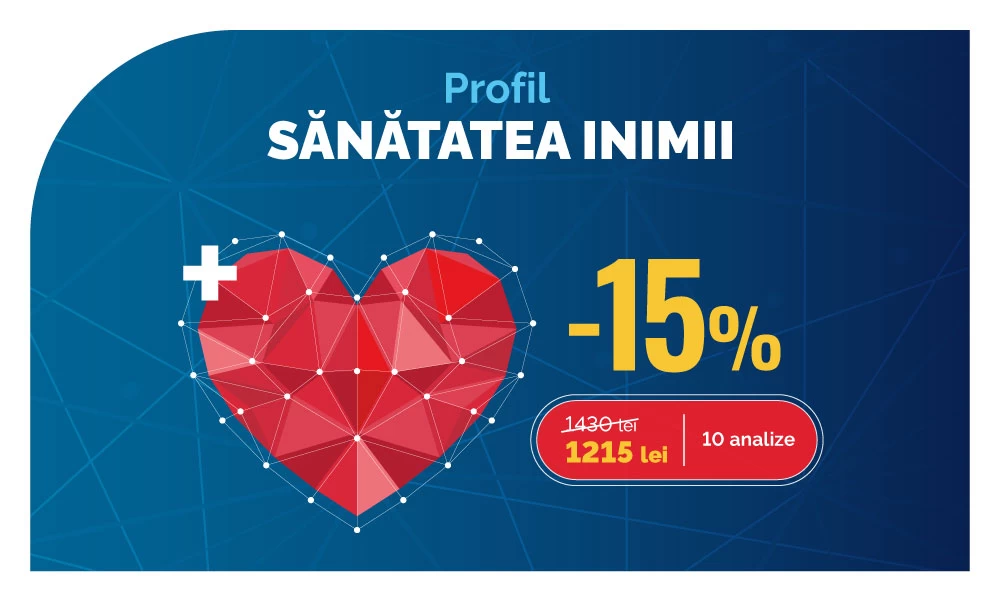 NOUL pachet de analize „Sănătatea Inimii”!