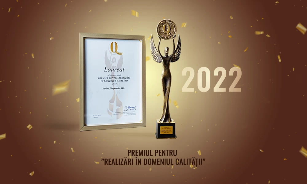 Premiul pentru ”Realizări în Domeniul Calității” pentru anul 2022