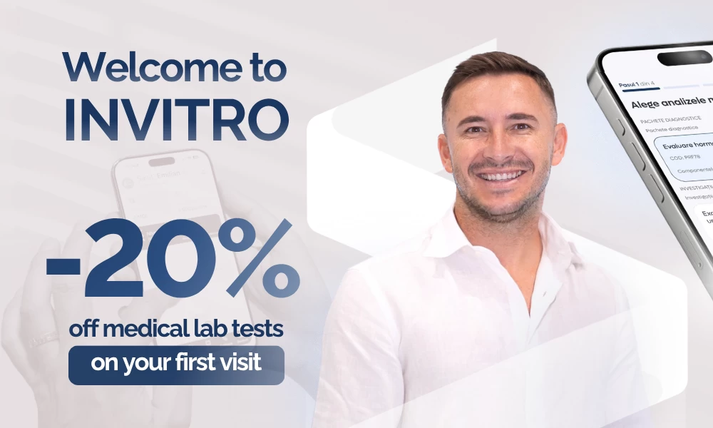 20% off laboratory tests for new patients!