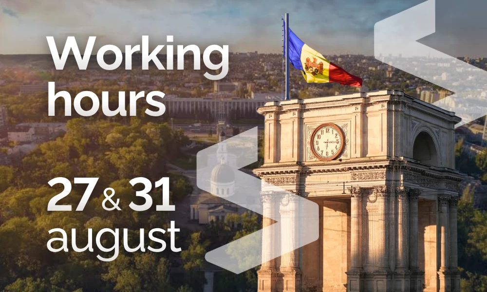 Work Schedule | August 27 and 31