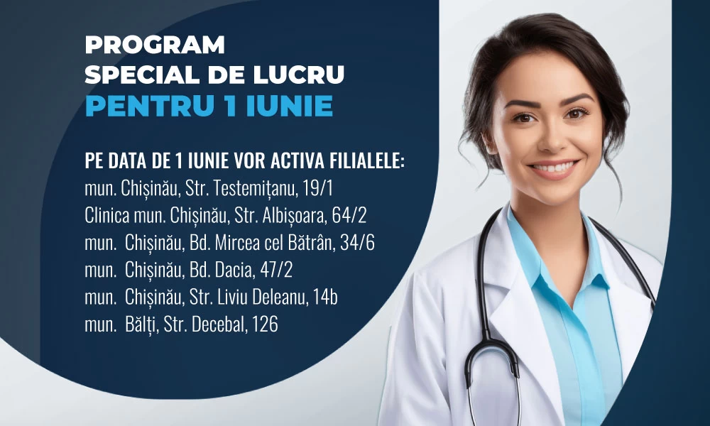 Program de lucru pentru 1 Iunie, Ziua Internațională a Copiilor.