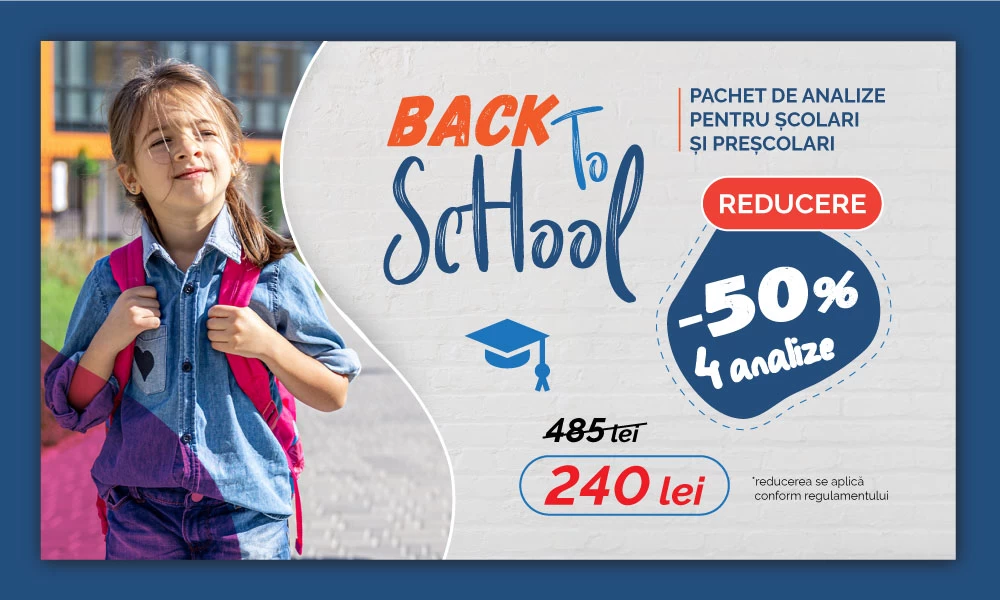 Promoția "BACK TO SCHOOL"