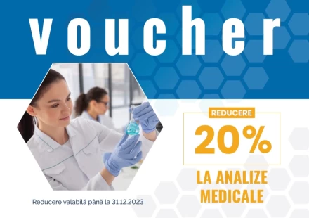 4 gift certificates worth 500 lei and 500 vouchers with a 20% DISCOUNT!